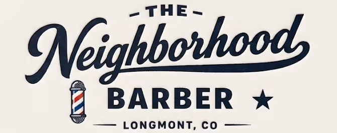 The Neighborhood Barber in Longmont logo